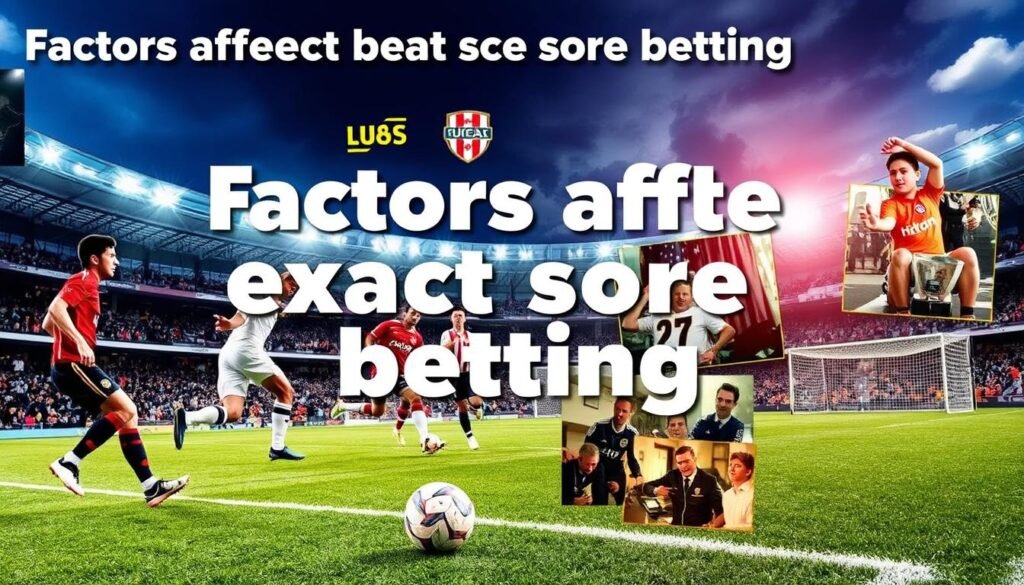 factores que afectan las apuestas al marcador exacto