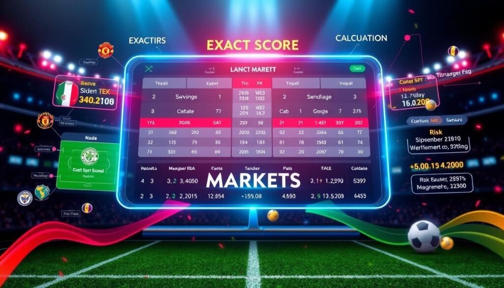 funcionamiento del mercado apuestas al marcador exacto