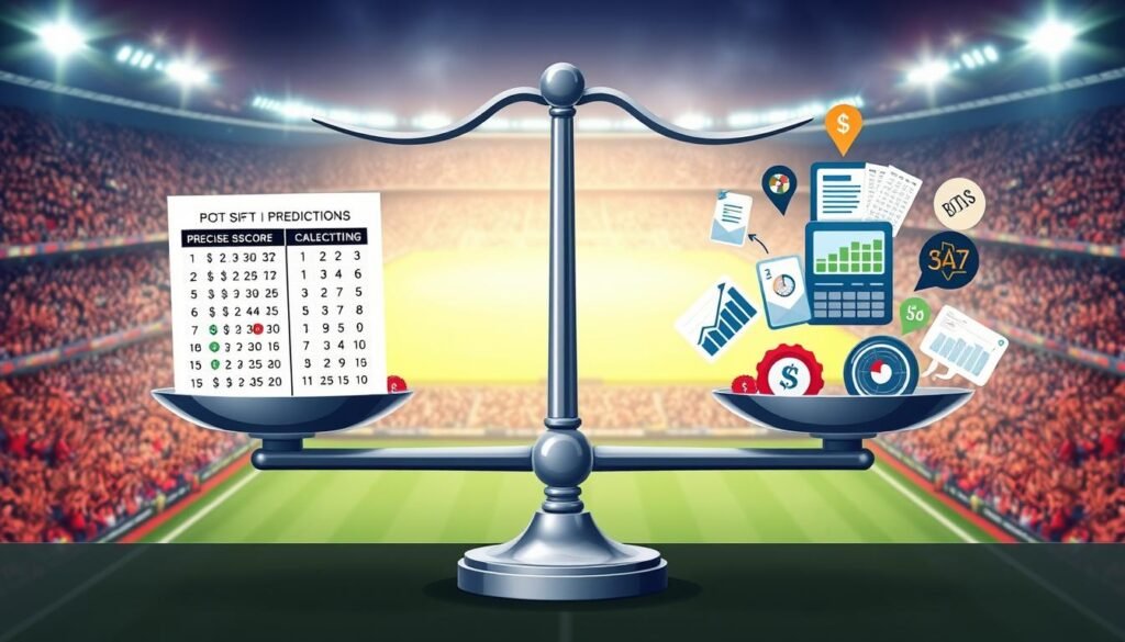 reducir riesgo en apuestas al marcador exacto